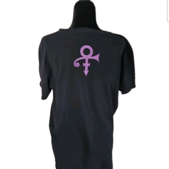 Prince Wrecka Stow Black And Purple Crew Neck Graphic Band Concert Tee L - Picture 3 of 9